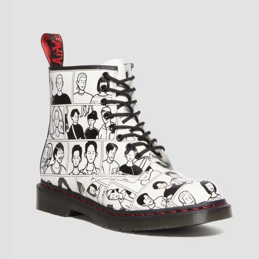 Dr Martens 1460 Pride Fuyuki Kanai Boots Mens 9 Womens 10 Manga 31287009 NWOB